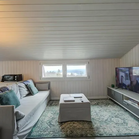 White Paradise Rooftop Stunning Lake View - Happy Apartament Nebbiuno